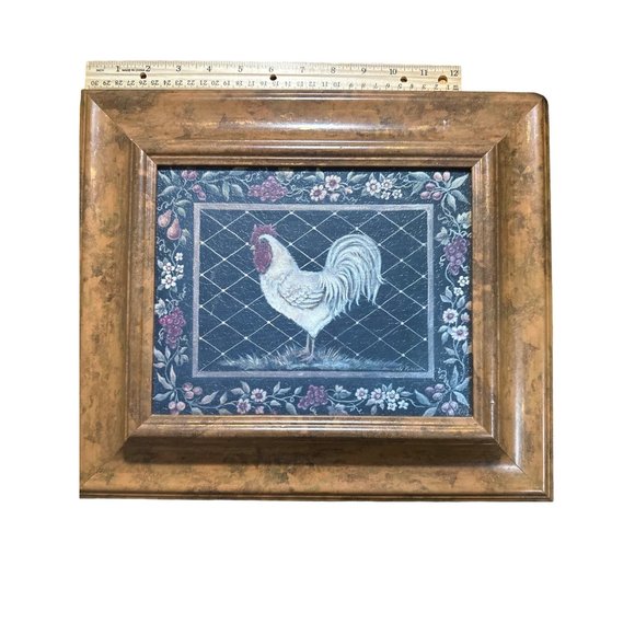 Original Old Rooster Signed by Kimberly Poloson - Picture 5 of 11